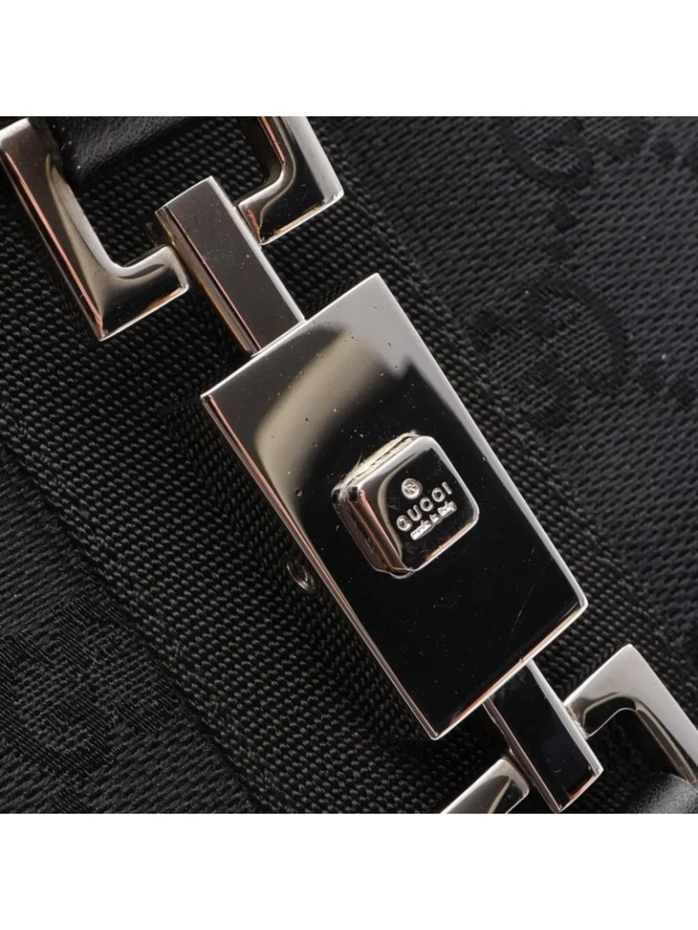 Gucci Backpack GG Canvas 003 Black Jackie